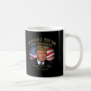 Einweihung Präsidenten-Donald Trump Gedenk Kaffeetasse