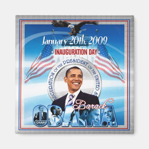 Einweihung von Barack Obama Magnet