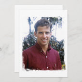 Einweihung von Young Joe Biden Feiertagskarte (Vorne/Hinten)