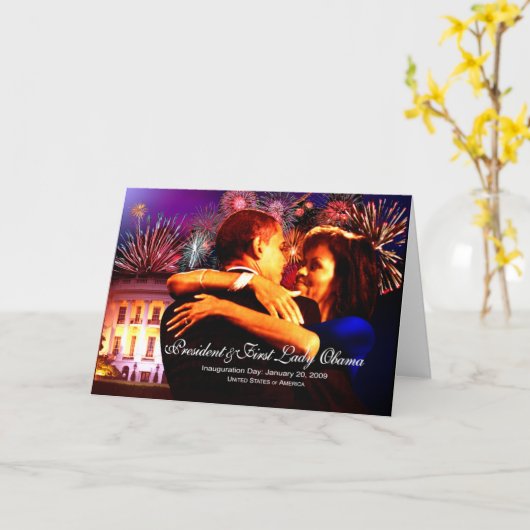 Einweihungs-Feier Karte (Gelbe Blume)