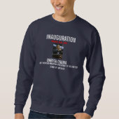 EINWEIHUNGS-SCHWEISS PRÄSIDENTEN-BARACK OBAMA SWEATSHIRT (Vorderseite)