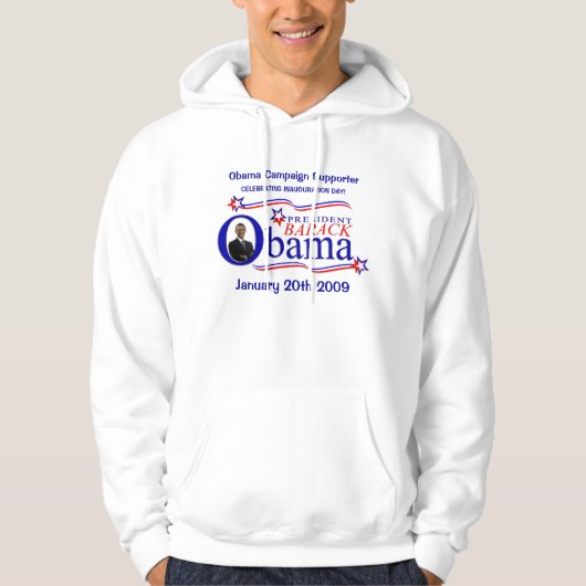 Einweihungs-TagesHoodie Präsidenten-Barack Obama Hoodie (Vorderseite)