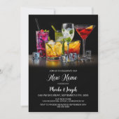 Einweihungscocktailparty Einladung (Vorderseite)