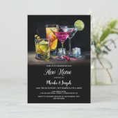 Einweihungscocktailparty Einladung (Stehend Vorderseite)