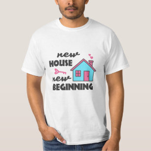 Einweihungsparty Neues Haus Neuer Anfang T-Shirt