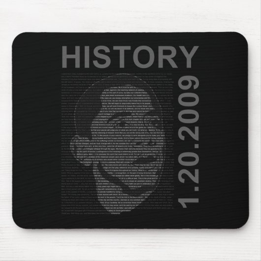 Einweihungsrede mit embeded Bild Mousepad (Vorne)