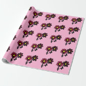 Einwickeln von Papierblumen Geschenkpapier (Ungerollt)