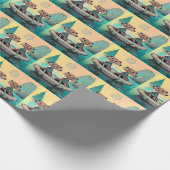 Einwickelpapier Geschenkpapier (Ecke)