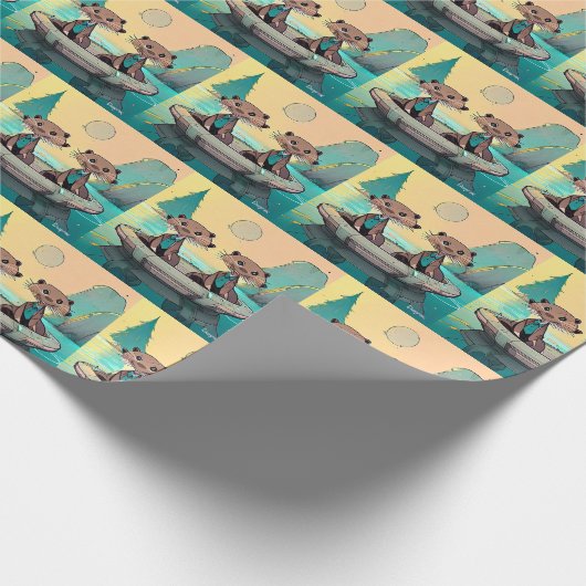 Einwickelpapier Geschenkpapier (Ecke)