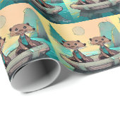 Einwickelpapier Geschenkpapier (Rolleneckpunkt)