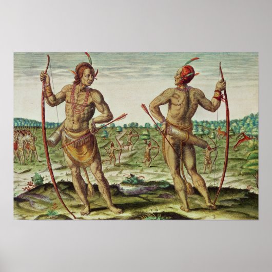 Einwohner von Virginia Poster (Vorne)