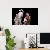 Einzäunung der Staaten Poster (Heimbüro)