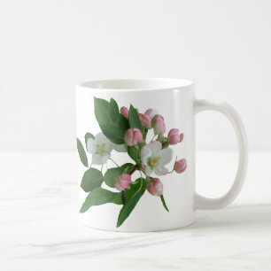Einzel-Rosa-Blütenblume C Kaffeetasse