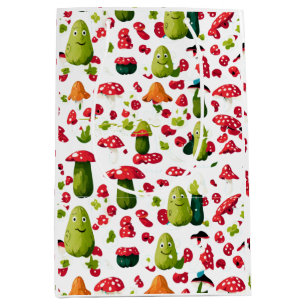 Einzel- und Pilzpackung Medium Geschenkbeutel Mittlere Geschenktüte