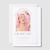 Einzelbild-Modern Pergament Einladungen (Versetzt)