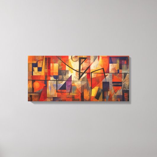 Einzeldesign-Abstract Leinwanddruck (Vorderseite)