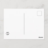 Einzelexhale Postkarte (Rückseite)