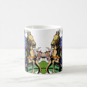Einzelfahrer und Vintage Comicen des Apache Kaffeetasse (Mittel)