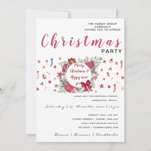 Einzelglocken mit individueller Einladung (Vorderseite)