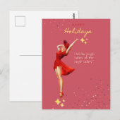Einzelglocken Postkarte (Vorne/Hinten)