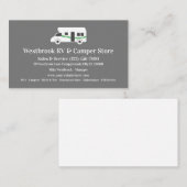Einzelhandelsgeschäft von RV- und Camper-Händlern Visitenkarte (Vorne/Hinten)
