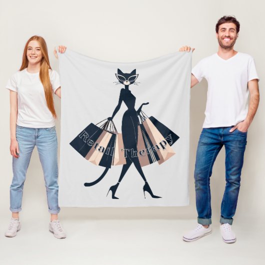 Einzelhandelstherapie Fleecedecke (Beispiel)