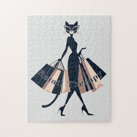 Einzelhandelstherapie Puzzle (Vertikal)