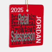 Einzelhandelsverkäufer Extraordinär CUSTOM Keramikornament (Rechts)