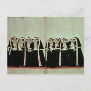 Einzelheiten der Beerdigung Postkarte