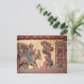 Einzelheiten des Eintritts Christi nach Jerusalem Postkarte (Stehend Vorderseite)