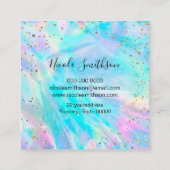 Einzelheiten zu den Goldfolien für Imitate Quadratische Visitenkarte (Rückseite)