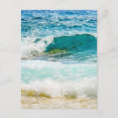 Einzelheiten zu den Hochzeiten am tropischen Stran Begleitkarte (Rückseite)