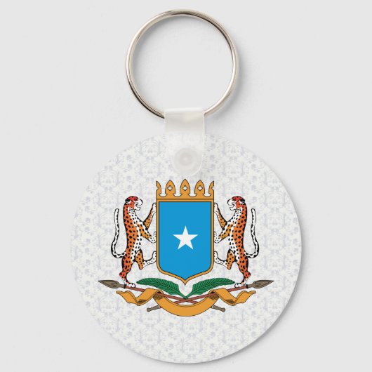 Einzelheiten zu Somalia-Wappen Schlüsselanhänger (Vorderseite)