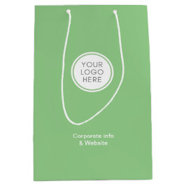 Einzelheiten zum Geschäft mit dem Logo in der Unte Mittlere Geschenktüte