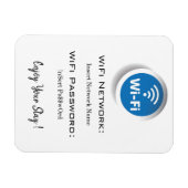 Einzelheiten zum Wireless-Netzwerkkennwort Magnet (Horizontal)