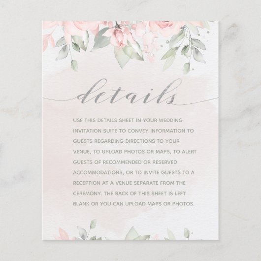 Einzelheiten zur Blush-Rose Eukalyptus Greenerity (Vorderseite)