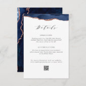 Einzelheiten zur Hochzeit von Schiffen und Rose Begleitkarte (Vorne/Hinten)