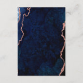 Einzelheiten zur Hochzeit von Schiffen und Rose Begleitkarte (Rückseite)