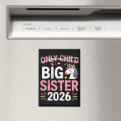 Einzelkind durchgestrichen große Schwester 2026 Sc Magnet (In Situ (Geschirrspüler))