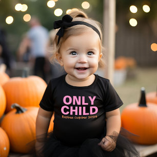 Einzelkind läuft ab Lustiges Rosa Große Schwester Kleinkind T-shirt