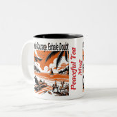 Einzelkühl - Inspirationskaffee Zweifarbige Tasse (Vorderseite Links)