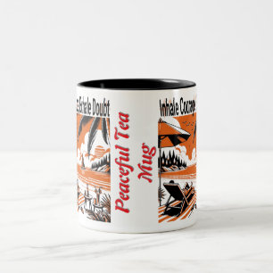 Einzelkühl - Inspirationskaffee Zweifarbige Tasse