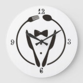 Einzelkunstrestaurant Große Wanduhr (Vorderseite)