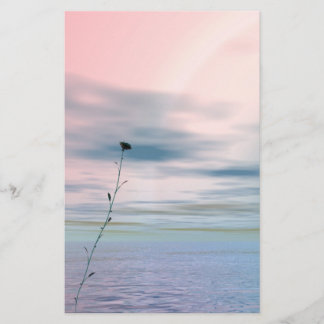 Einzelne Blume ~Schreibwaren~ Briefpapier