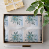 Einzelne florale Küstenhintergründe Decoupage Seidenpapier (Geschenk)