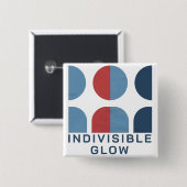 EINZELNE GLOW-SCHALTFLÄCHE BUTTON (Vorne & Hinten)