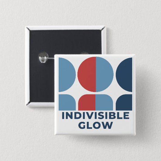 EINZELNE GLOW-SCHALTFLÄCHE BUTTON (Vorne & Hinten)