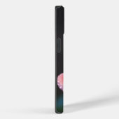Einzelne rosa Rose mit Tau Case-Mate iPhone Hülle (Rückseite / Rechts)