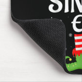 Einzelner Elf Xmas Familien-Matching-Elf-Squad Wei Mousepad (Ecke)