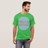 Einzelner Hartz-IV-Empfänger T-Shirt (Vorne ganz)